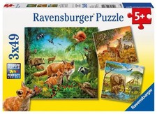 Puzzle Ravensburger Tiere der