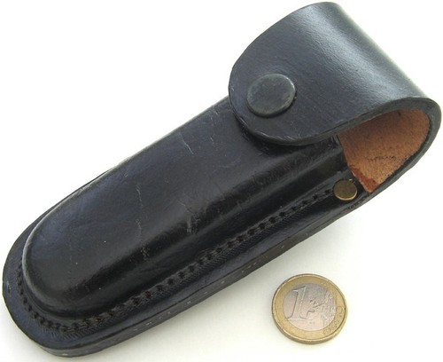 Messer tasche genäht leder - genäht,