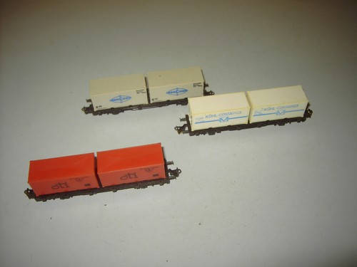 Flachwagen containerwagen - 3, flachwagen,