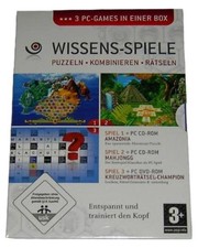 Amazonia MahJongg Kreuzworträtsel PC Spiele Puzzle Gehirntraining Deutsch TCM