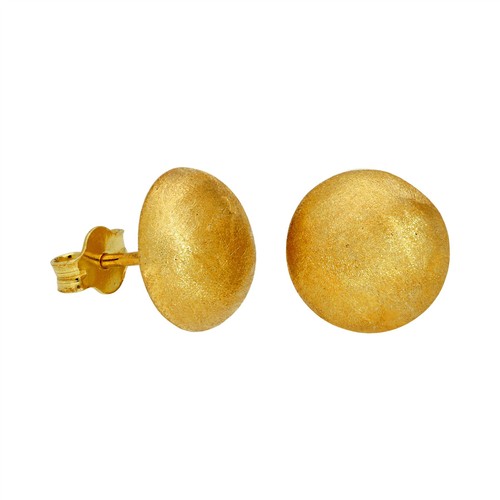 Ohrstecker gelbgold vergoldet - gelbgold,
