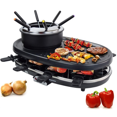Raclette mit fondue - mit, für