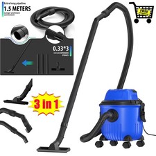 5000Watt Profi 15L Nass Trockensauger 3 In 1 Staubsauger Kombidüse mit Zubehör