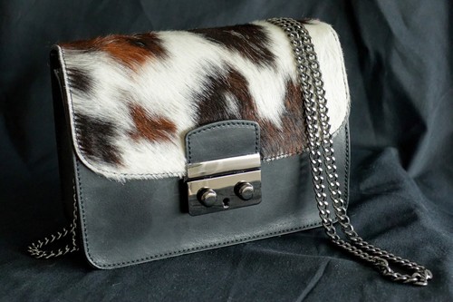 Kuhfell luxus tasche crossbag - kuhfell,