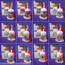 Hutschenreuther Weihnachtsglocken, 1978 - 2025 mit OVP, 7cm  - Einzelverkauf -