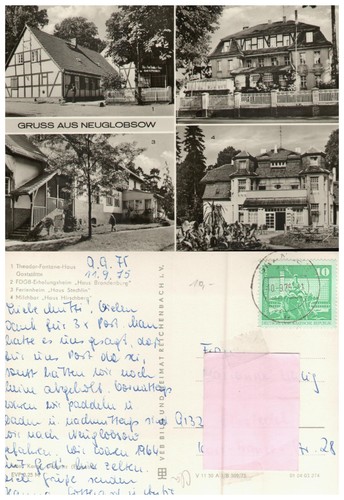 Neuglobsow mehrbild antike - neuglobsow,