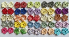 50 kleine Häkelblumen 🌺