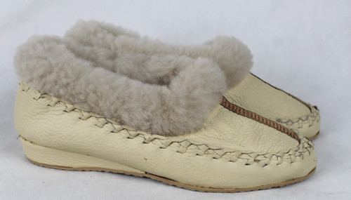 Lammfell lederschuhe - lammfell,