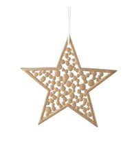 Räder Goldstern Schneeflocken