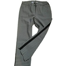 KjBRAND Damen Hose Stoffhose schwarz weiß gemustert (1 766) Übergröße NEU 