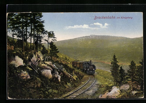 Brocken harz brockenbahn - brocken,