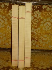 Tonholz, Tonewood, 3 Satz schöne, alte Geigenzargen,  3 set violin ribs