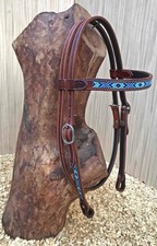 GVR Westernzaum "Blue Pearls"