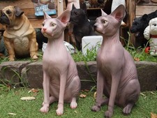 Katze sphinx deko figur - sphinx,