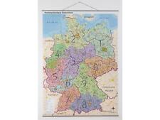 Postleitzahlenkarte Deutschland, 1:800.000 Grossformat neu/aktuell mit Leiste A0