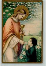 10504506 - Andenken an die heilige Kommunion - Abendmahl mit Kelch von einem