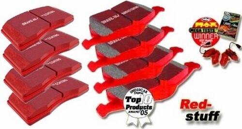 Ebc bremsbeläge redstuff - ebc,