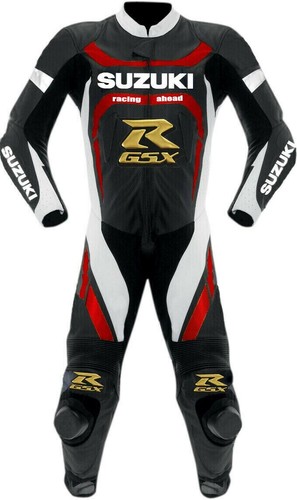 Suzuki leder bikeranzug biker - suzuki,