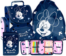 3 TEILE SET Schulranzen MINNIE