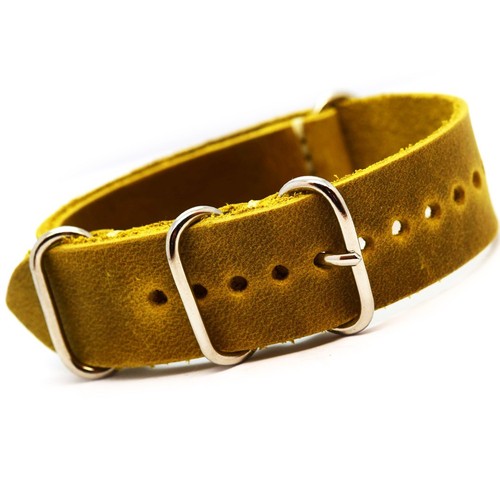 Militär leder armband - leder,