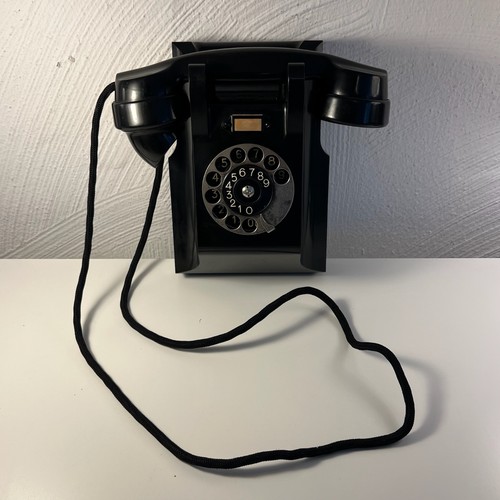 Vintage wandtelefon elektrisk - wandtelefon,