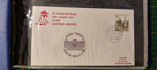 Erstflugbelege album austrian - erstflugbelege,