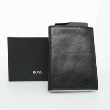 Hugo Boss Herren Leder Geldbörse Traveller_11CC schwarz Neu & OVP