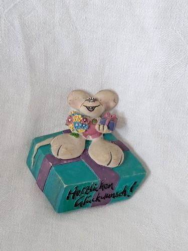 Diddl magnet herzlichen - magnet,