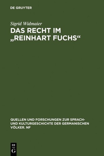 Das recht reinhart fuchs - recht, fuchs"