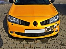 Cup Spoilerlippe Front Ansatz passend für Renault MEGANE II RS schwarz Hochglanz