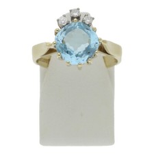 Handarbeit Blautopas mit