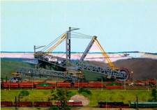 811M-Ansichtskarte TT-Anlage Grubenbahn Senftenberger Revier Braunkohle Tagebau