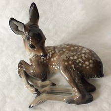 Großes Porzellan Bambi