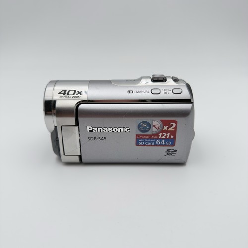 Panasonic sdr s45 camcorder - panasonic, sdr-s45