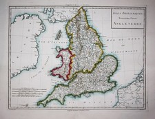 England Wales Karte map
