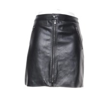 Hollister California, Lederrock, Größe: L, Schwarz #5Na