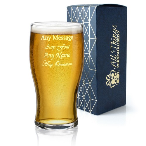 Personalisiertes pint glas - glas, 20