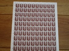 DDR, Bogen, 100 Stück, Walter