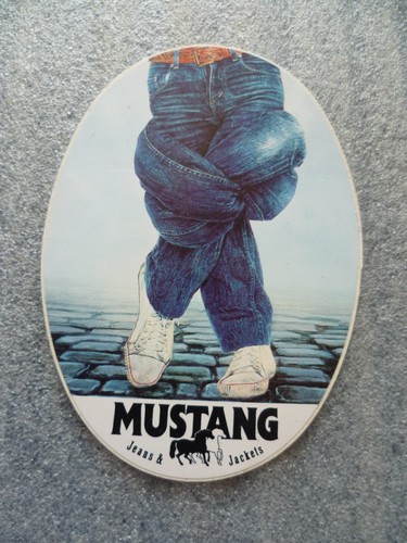 Aufkleber mustang jeans - aufkleber,