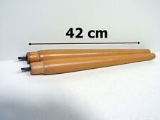 2 von 6 Tischfüße Konisch Stuhlfüße Sofafüße Holzbeine Möbelfüße Holzfüße 24 cm