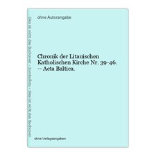 Chronik der Litauischen