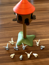 Playmobil 7752 Taubenschlag mit jeweils 5 weißen und blauen Tauben
