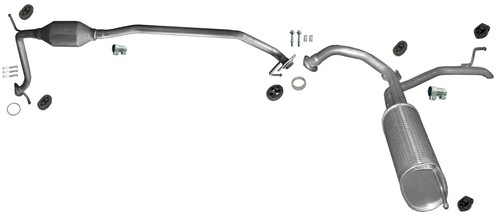 Auspuff für honda civic viii - honda,