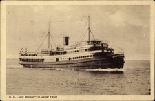 Ak SS Jan Molsen in voller