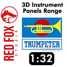 Red fox studio printed - red, 3d