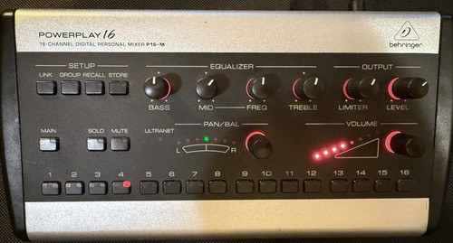 Behringer powerplay m - powerplay, 16-m