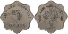 Süd Vietnam - 5 Dong 1966 -
