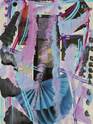 Lehmphul abstrakt gouache - lehmphul,