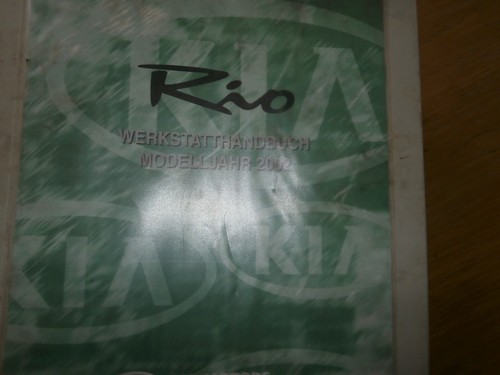 Kia rio werkstatthandbuch - kia,