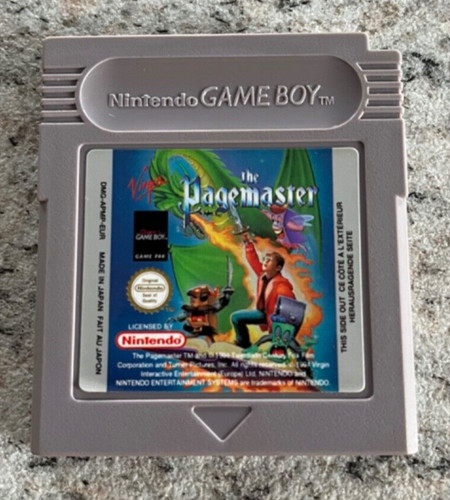 The pagemaster game boy - the,
